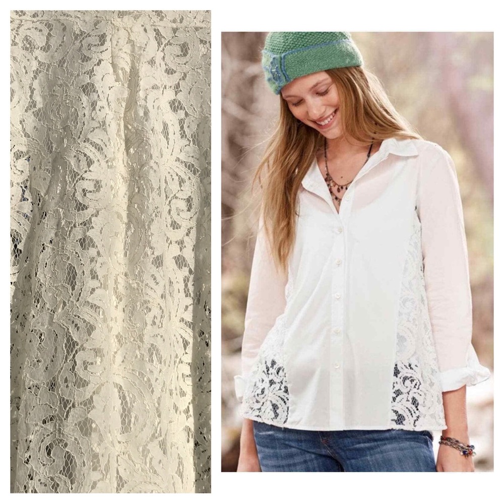 Sundance Enliven Lace Blouse